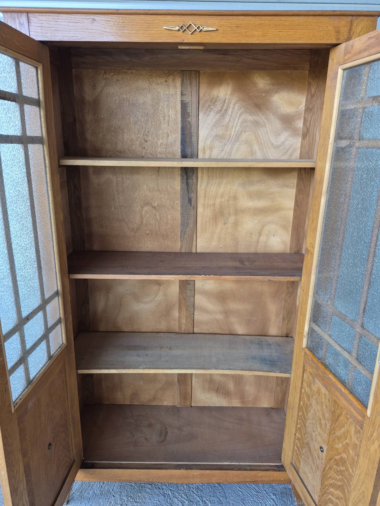 Art Deco wardrobe / bookshelf