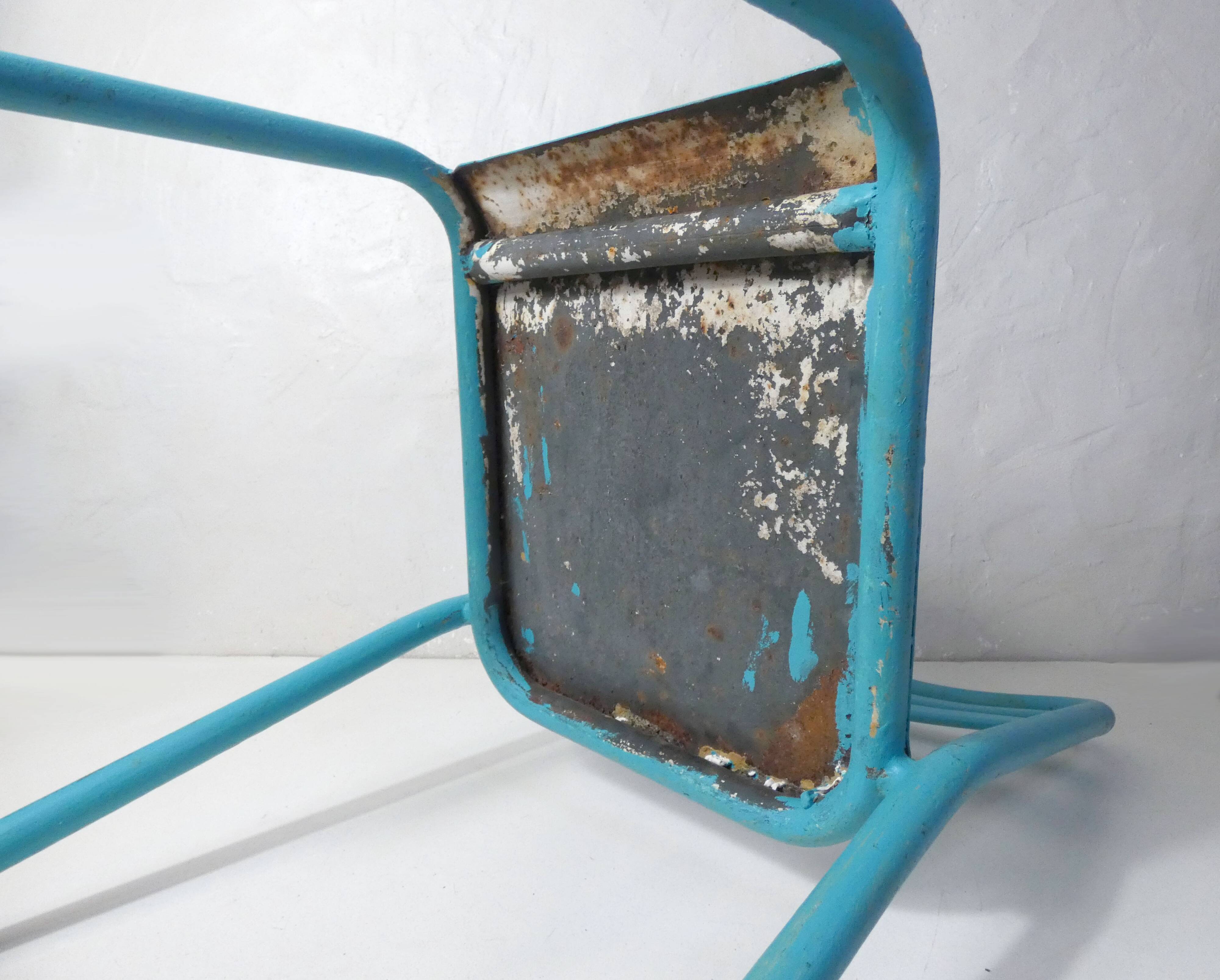 Ancienne chaise de jardin Tolix