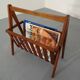 Danish Teak Magazine Rack, 1960s