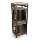 Solid wood filing cabinet