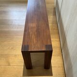 Handmade wooden bench