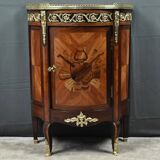 Small living room piece in precious wood marquetry, Louis XVI style – mid-19th century.