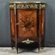 Small living room piece in precious wood marquetry, Louis XVI style – mid-19th century.