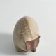 Scandinavian Modern zigzag patterned Earthenware Hedgehog, 1960s