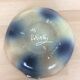 Fish dish in blue green ceramic