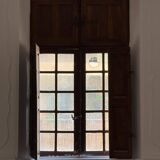 18th century oak shutters