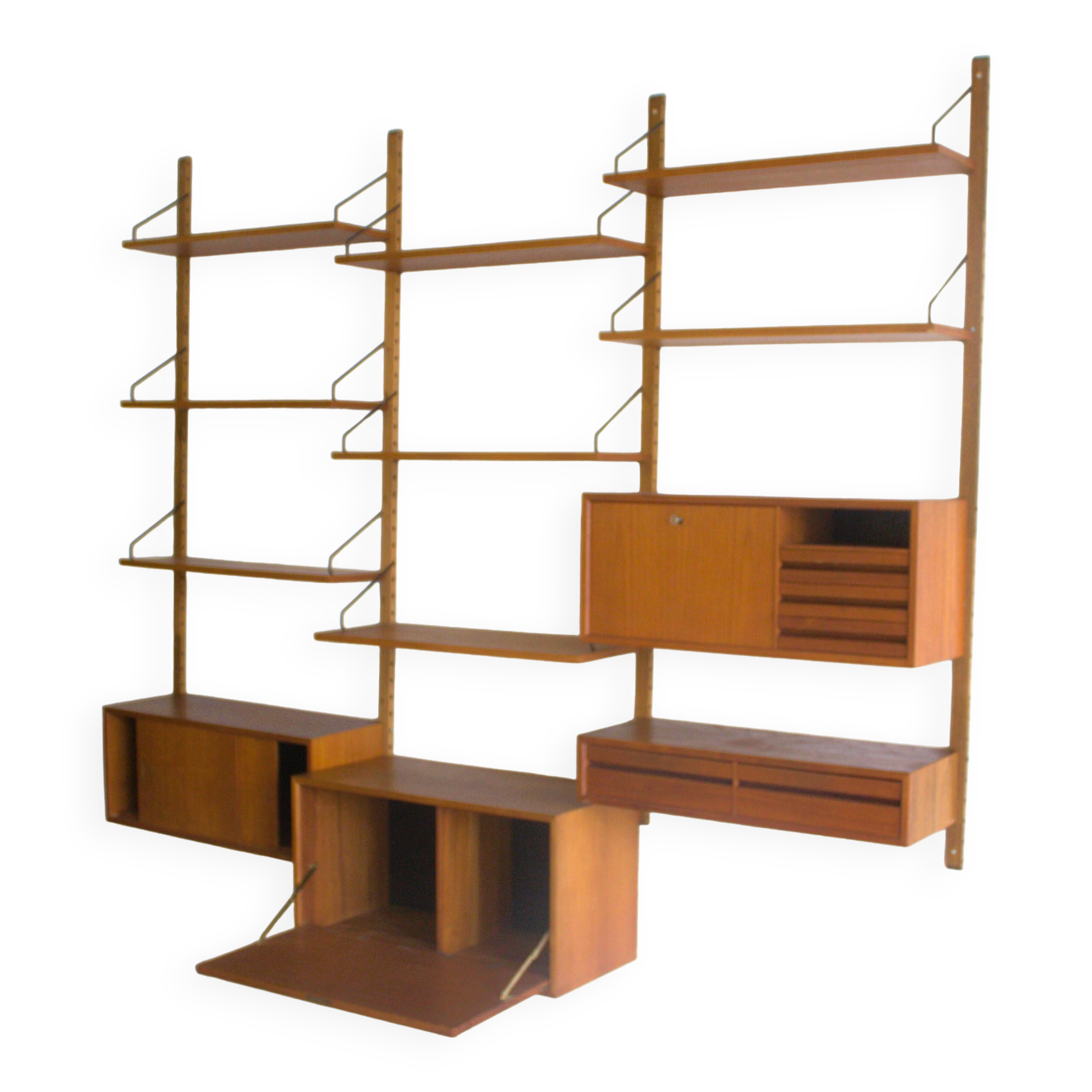 Wall unit by Poul Cadovius, Denmark, 1960s