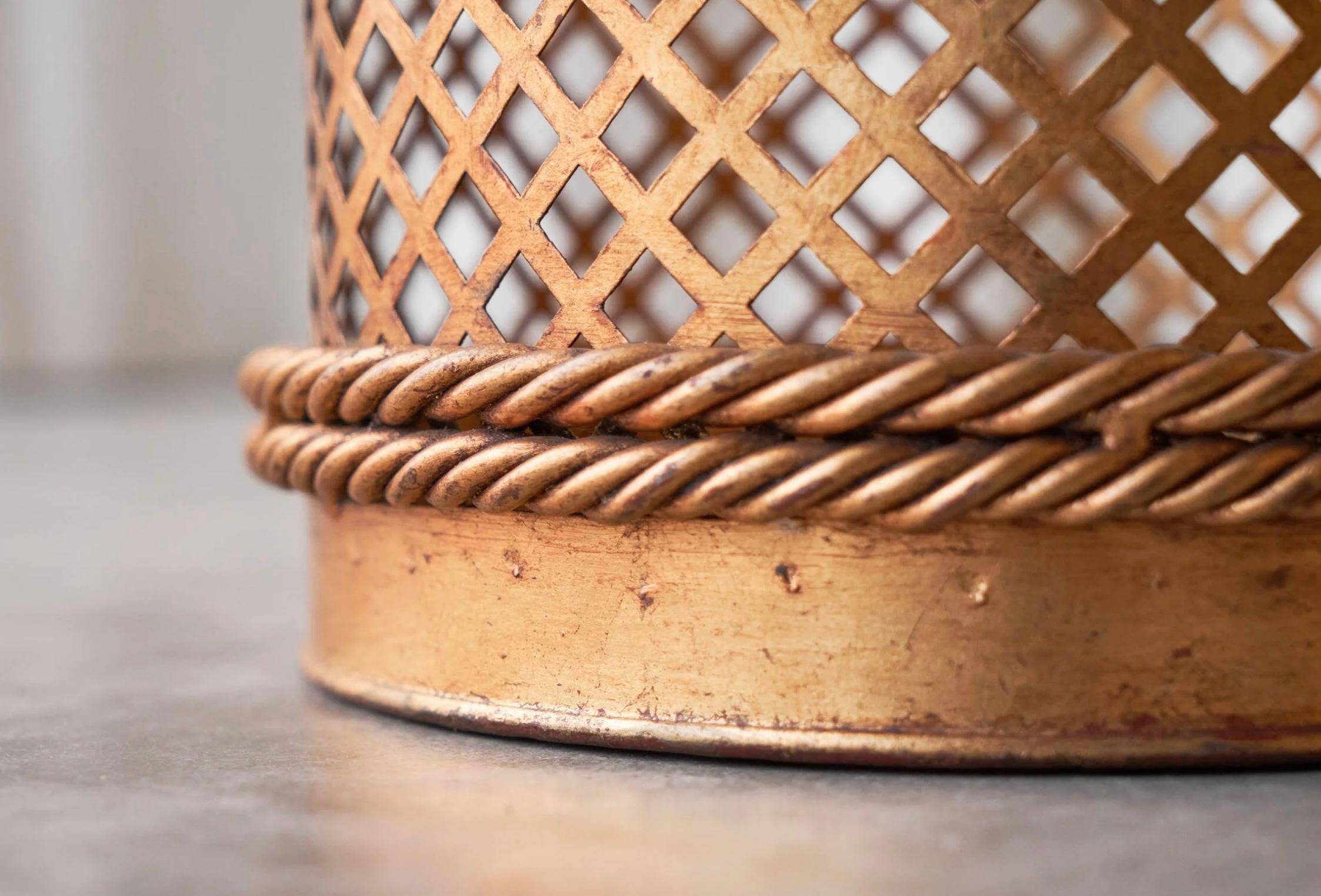 Li Puma Florence Umbrella Stand Trompe-l'œil Mid-Century 1960