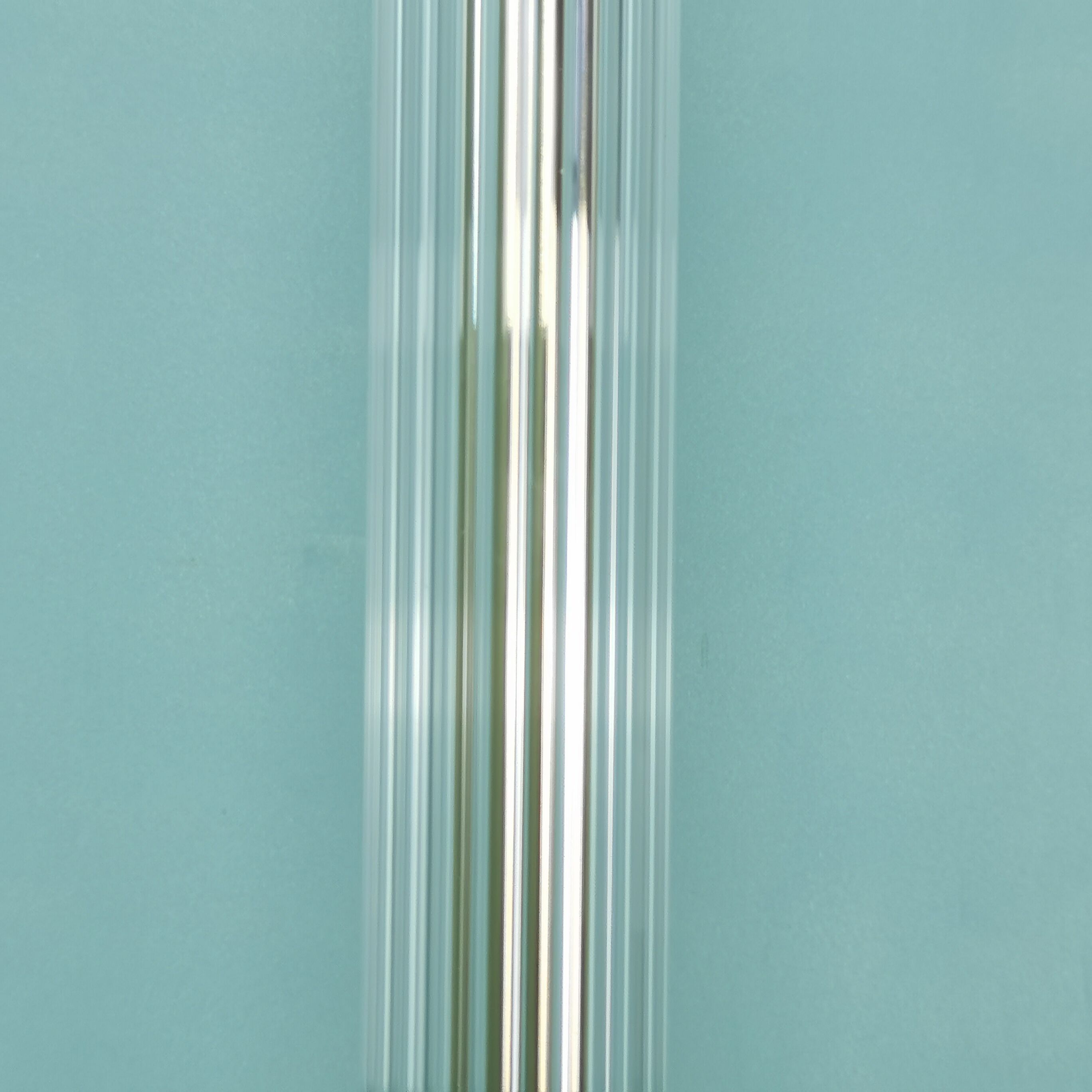 Lampadaire laiton et verre 80'