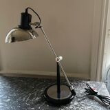 Articulated chrome desk lamp design 1970