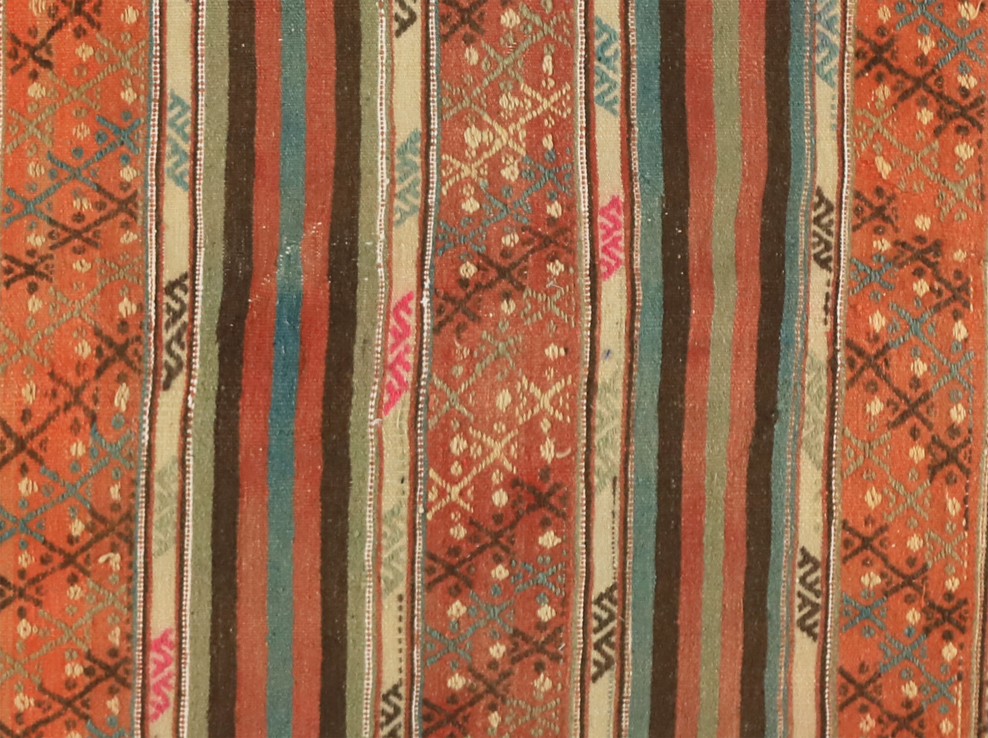 Anatolian handmade kilim rug 258 cm x 167 cm