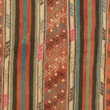 Anatolian handmade kilim rug 258 cm x 167 cm