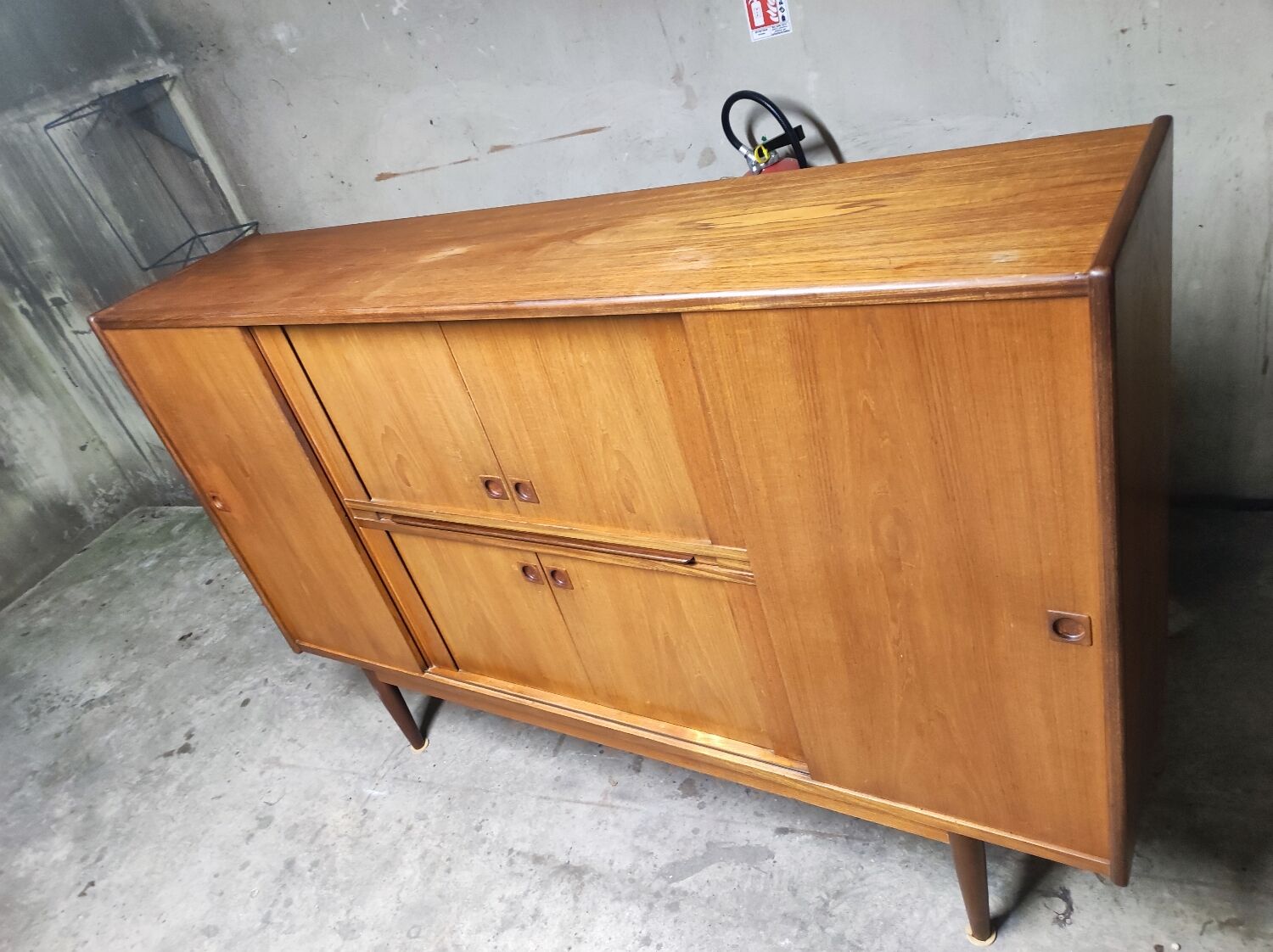 Vintage scandinavian row