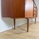 Danish four-drawer teak sideboard, 1960s