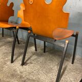 4 chaises "Puzzle", design by Essaime, France 1995