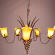 Italian Hollywood Regency Chandelier, 1970s