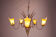 Italian Hollywood Regency Chandelier, 1970s