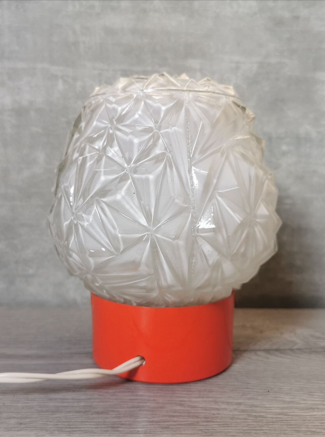 Vintage lamp brand delmas