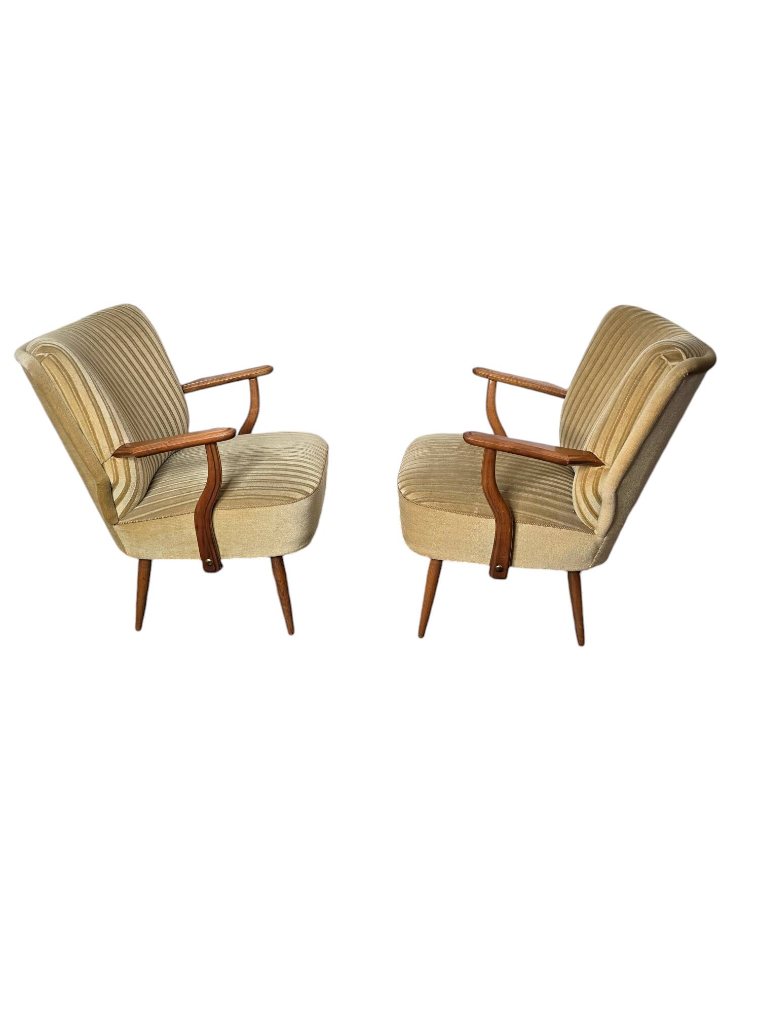 Paire de fauteuils cocktail