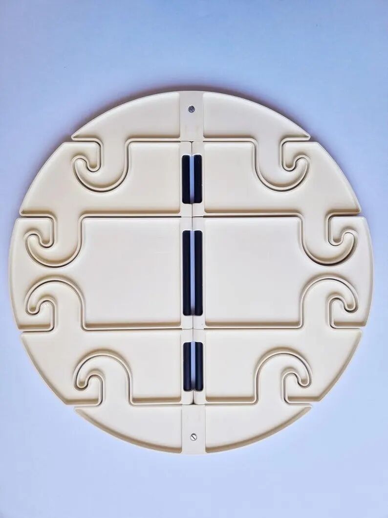 Midcentury Wall Coat Rack Octopus, Studio Halm, Germany, 1970s