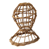 Old Marotte rattan hat head
