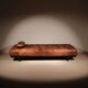 Lit de jour 'DS-80' en cuir patchwork cognac par De Sede, Suisse