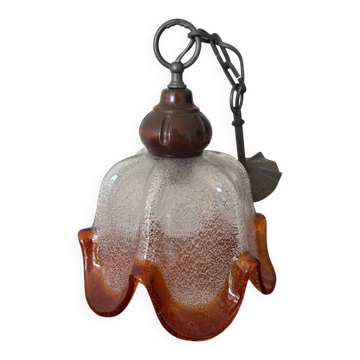 Tulip pendant light in Murano chandelier style Mazagran