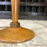 Vintage wooden lamp foot