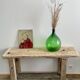 Old wooden workbench