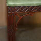 Pair of finely carved Victorian Thomas Chippendale accent chairs.