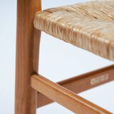 gio PintiCassina Leggera chairs, set of 6, early edition, 1960s