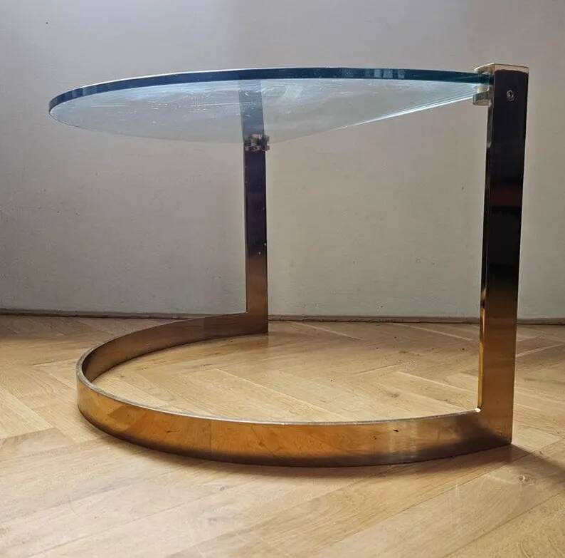 Rare Midcentury Side or Coffee Table, Friedrich Moller for Ronald Schmitt, 1970s