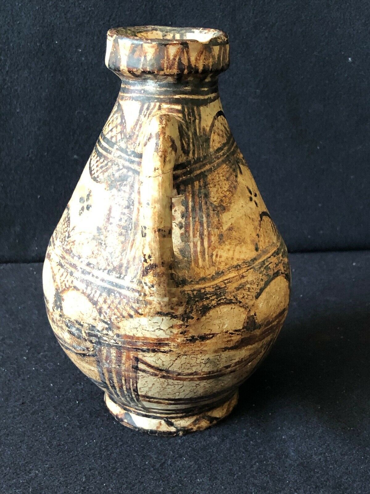 Ceramic Berber jug Kabylie