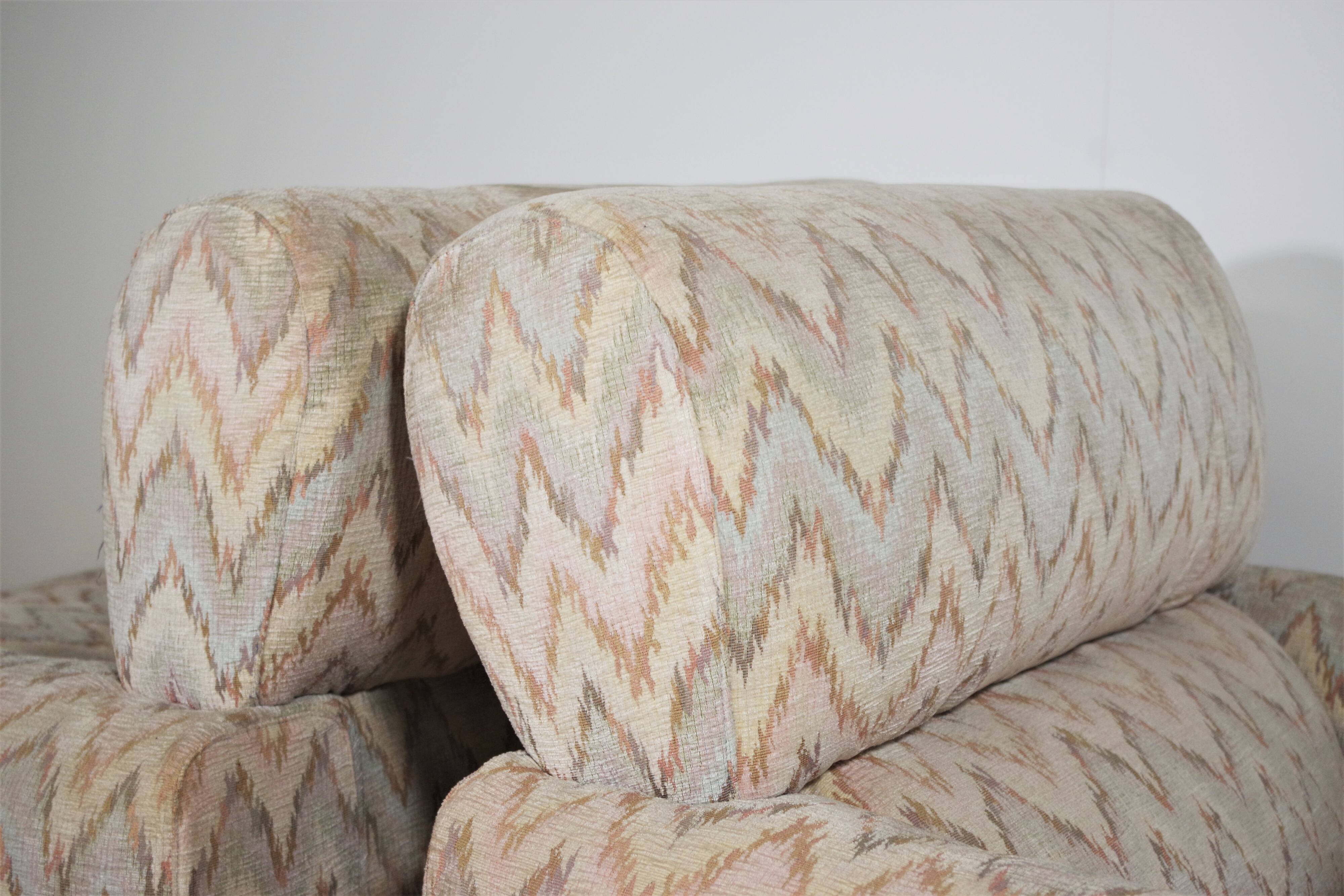 Missoni armchairs, 1970s, set of 3