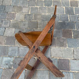 US army landing wooden folding chair