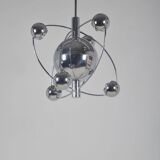 Italian 'Satellite' chandelier designed by Goffredo Reggiani, 1960s