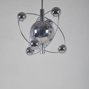 Chandelier 'Satellite' italien conçu par Goffredo Reggiani, années 1960.