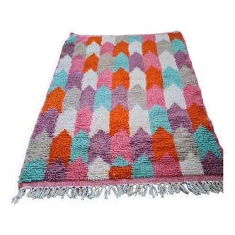 Colorful Moroccan carpet 100x130cm