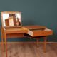 Bureau Coiffeuse en Teck Danemark Années 1960
