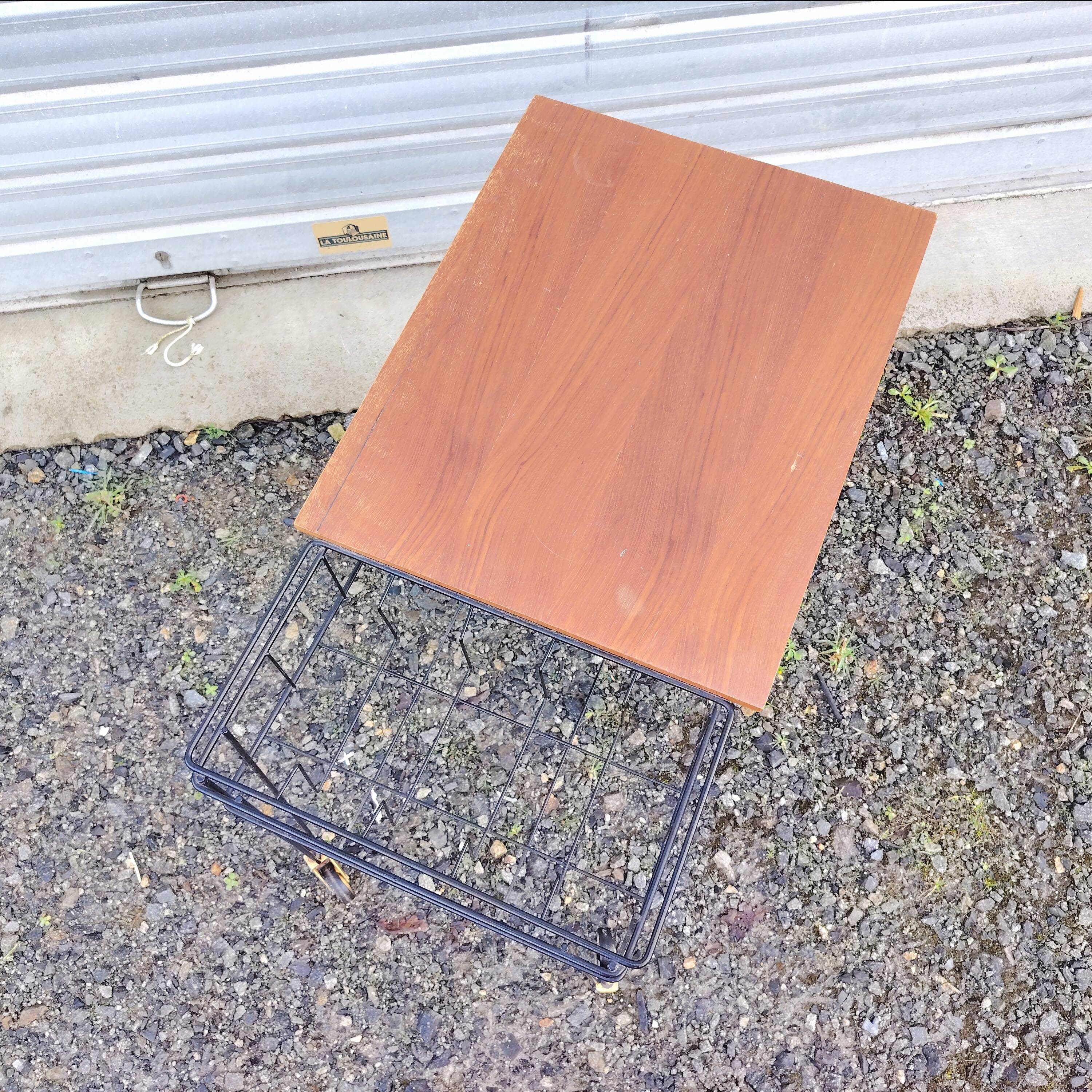 Side table, serving table, end table, 50's design