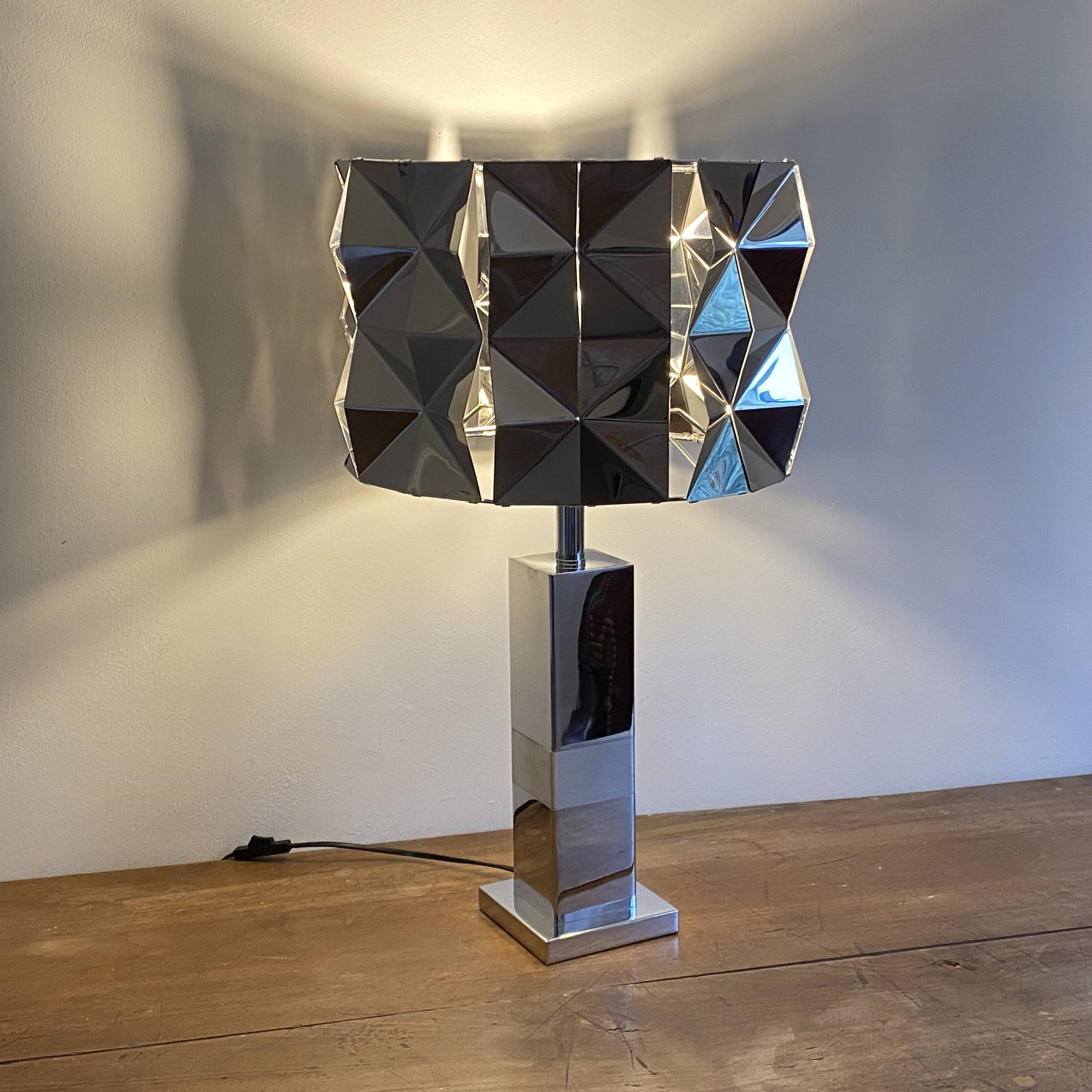 Vintage lamp. 1970. space age.