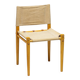 Occasional chair in ash and canvas Zanotta - Italian Mid-Century Modern, Functional Vintage