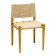 Occasional chair in ash and canvas Zanotta - Italian Mid-Century Modern, Functional Vintage