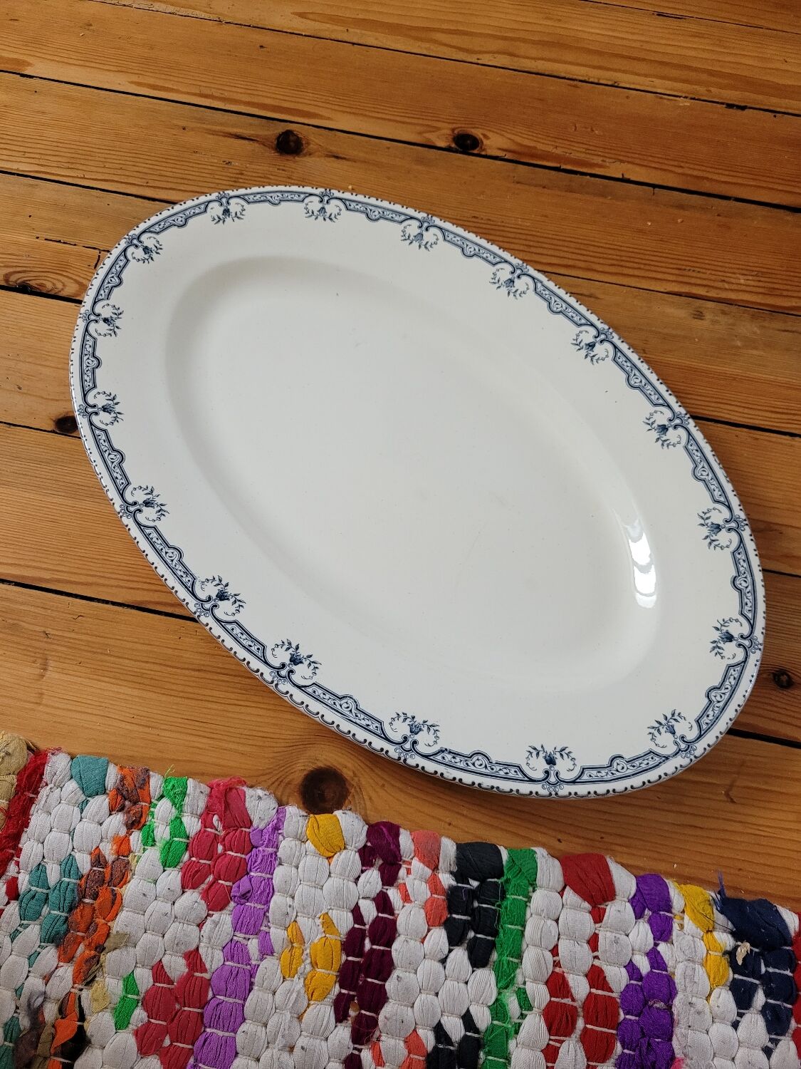 Long dish Terre de fer Parmentier de Salins