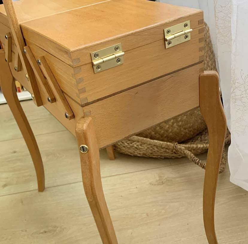 Vintage sewing machine or box