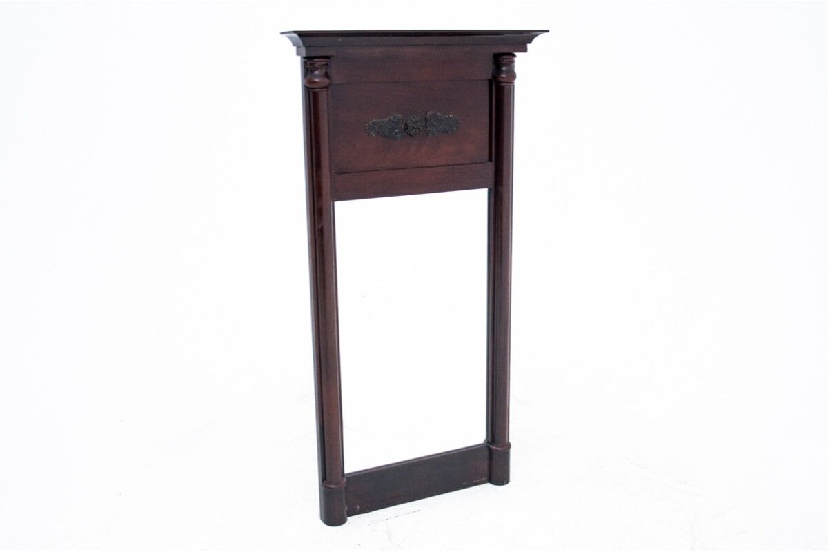 Mahogany Mirror, Northern Europe, circa 1890