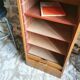 Meuble de bureau vintage, classeur à rideaux 1960