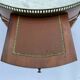 Table bouillote 1950 marble foot with louis xvi style gallery
