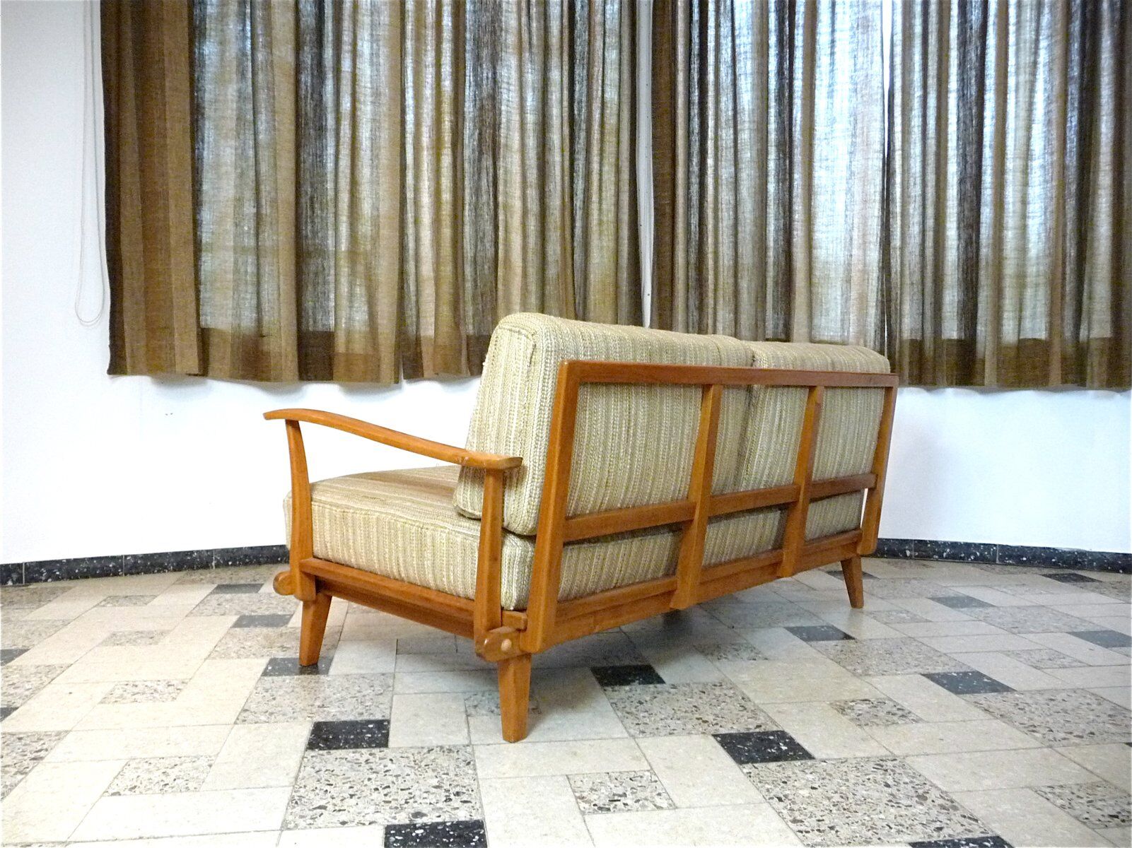 Mid-century daybed two-seater sofa from Wilhelm Knoll, Germany 1950s