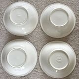 4 Castelforte Italy salad bowls.